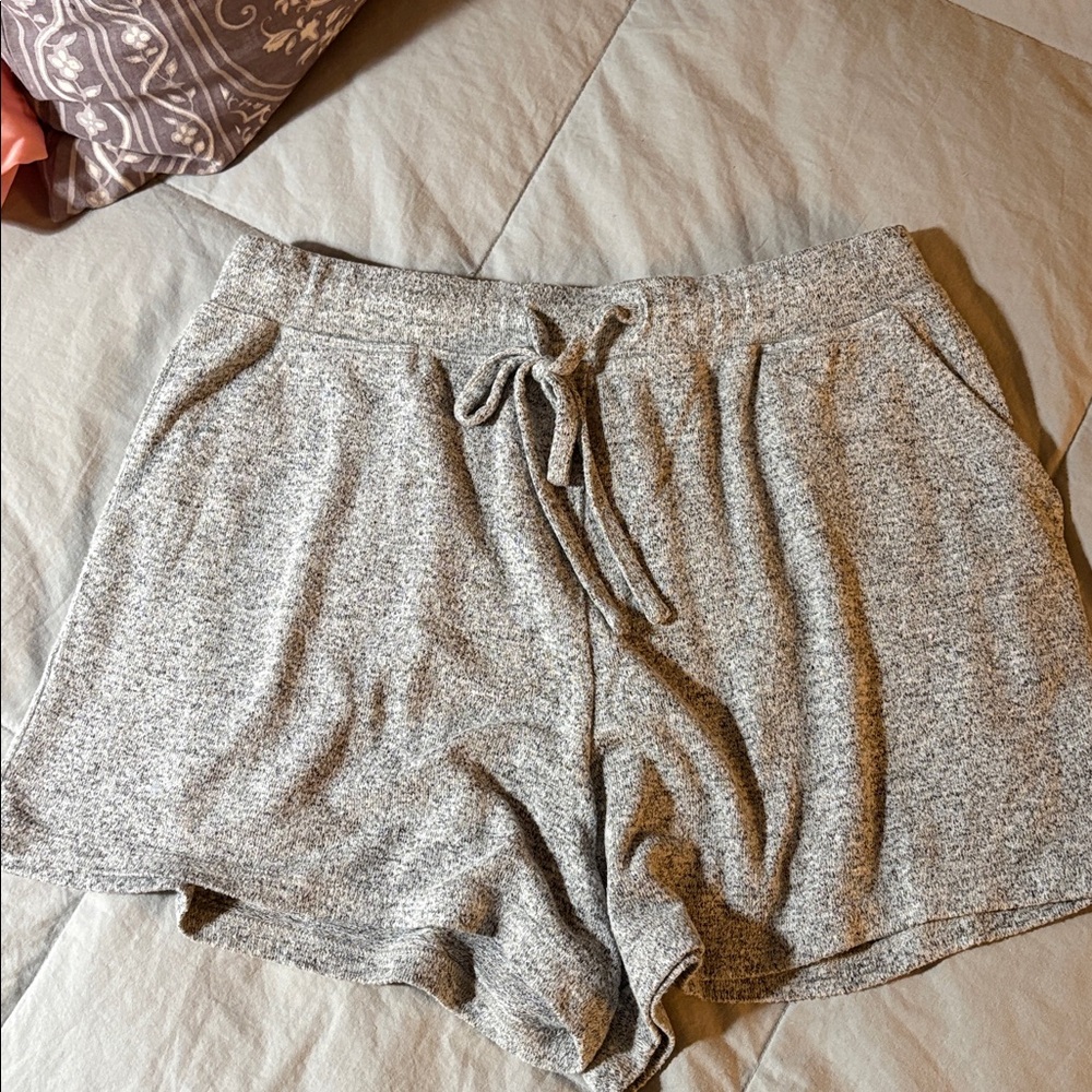 BP Heather Gray Knit Shorts